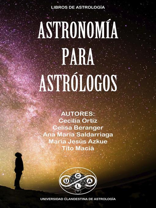 Cover image for Astronomía para Astrológos
